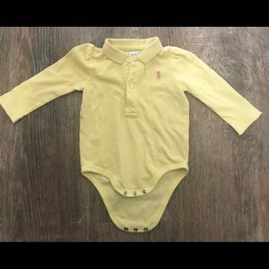 Baby girl long sleeve onesie